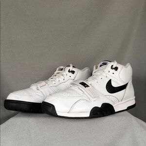 Nike White and Black Athletic Shoes
